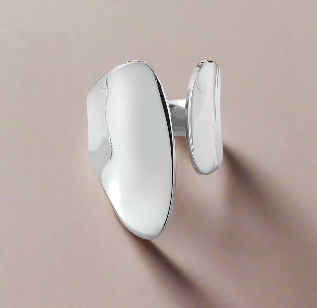Cassandra - Offener Statement-Ring — Gold