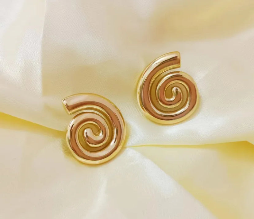 Saol – Spiralohrringe – Gold