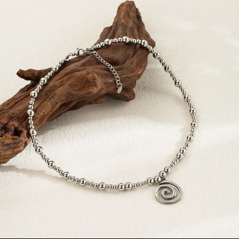 Saol - Spiralperlen-Halsband