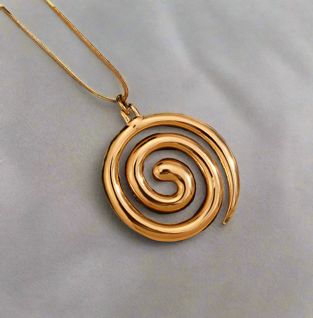 Saol – Spiralhalskette – Silber