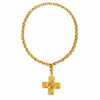 Sacred Stone - Cross Pendant Necklace