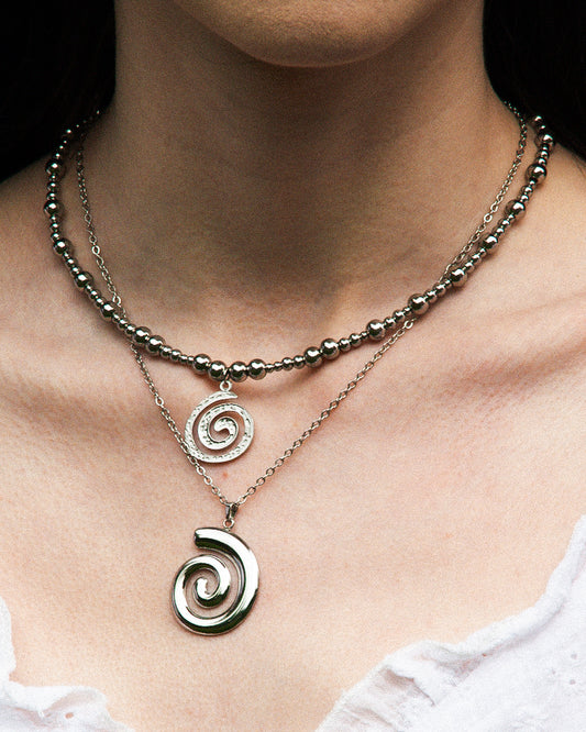 Saol - Spiralperlen-Halsband