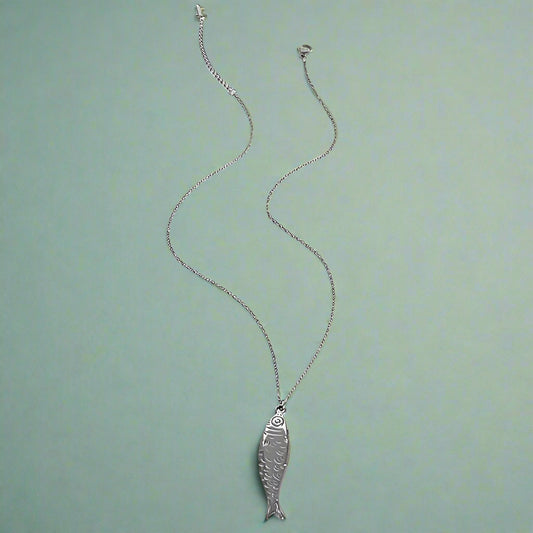 An Bradán Feasa - Salmon of Knowledge Pendant Necklace